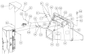 Infeed Chute, Rear Diagram and Parts List for CH123DH 7812086 Bear Cat Chipper Shredder